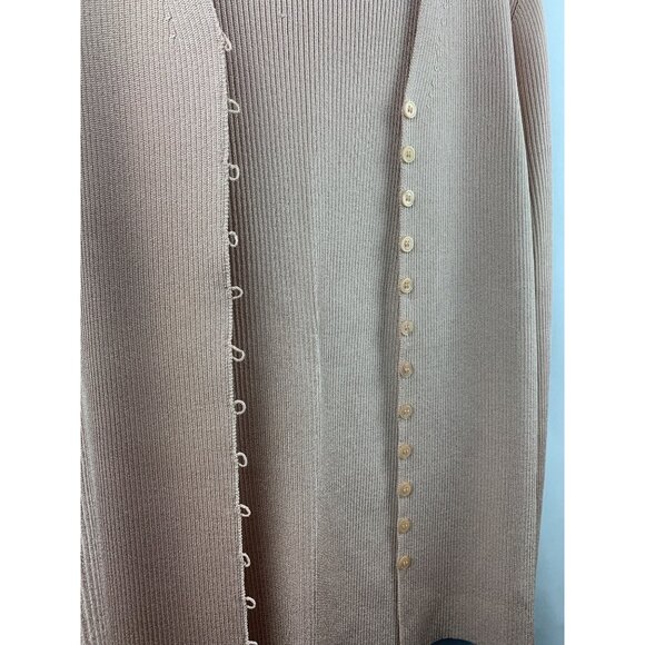 Women's Jones New York Pink Tank & Cardigan Set Size M - Picture 11 of 12